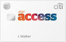 at t access card from citi review