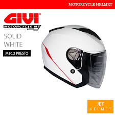 Buy Givi Solid White Jet M30 2 Presto Helmet Malaysia Givi