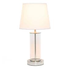 Clear Glass Table Lamp Lt2081