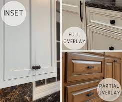 inset cabinetry vs overlay cabinetry