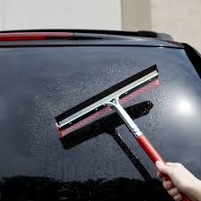 auto squeegee and sponge with 18 handle