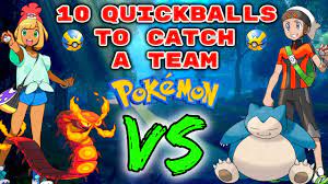 10 Quickballs To Catch Randomized Pokémon. Then We FIGHT! - Pokémon Sword  and Shield - YouTube