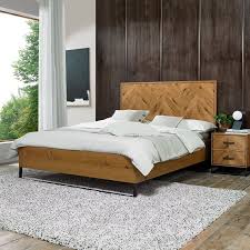 Riva Rustic Oak Super King Size Bed