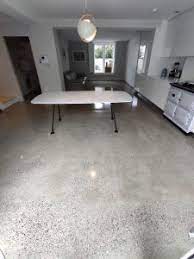 how to clean polished concrete at home