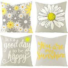 Set Of 4 Outdoor Cushion Covers For