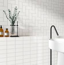grout colors to use with white tile