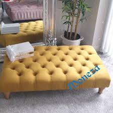 Large Ottoman Chesterfield Style
