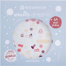 essence winter dreamin nail sticker