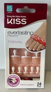 kiss glue on false toenails kiss