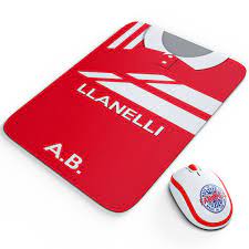 retro rugby shirt mouse mat office work