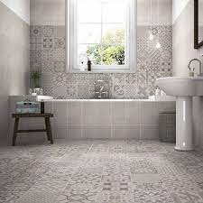 Vintage Grey Wall And Floor Tile