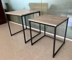 Nest Metal Frame With Wood Coffee Table