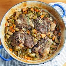 one pot braised lamb shoulder chops and
