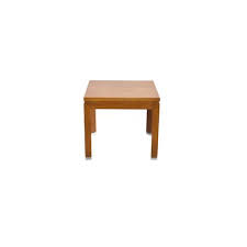 Square Blond Wood Table From Mim Roma