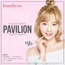 taeyeon to officiate pavilion kl launch