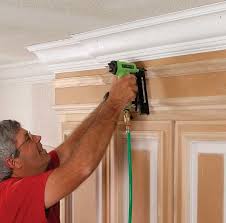 The only other current option would be to remove the crown molding. Crown Molding For Kitchen Cabinets Fine Homebuilding