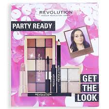 makeup revolution get the look gift set party ready