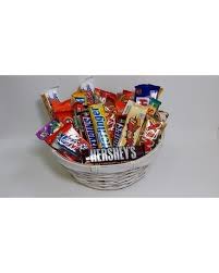 youngs own candy gift basket in