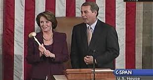 .pictured could be a young nancy pelosi; Election Of Nancy Pelosi As Speaker Of The House C Span Org