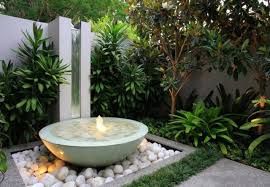 install a modern garden fountain a