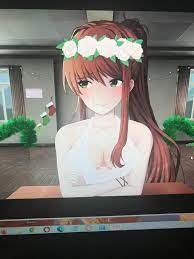 I think my sausage went up (Monika After Story) : r/DDLC