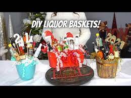 diy liquor gift baskets you