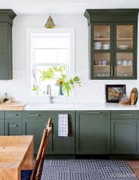 25 chic and lively green kitchens