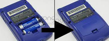 game boy color gbc battery cover