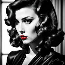 film noir femme fatale style playground