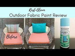 Rustoleum Outdoor Fabric Paint Review