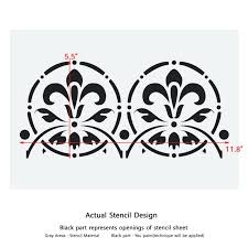 Wall Stencils Template Metabots Co