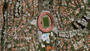 2019 Copa America Football Stadiums Seen From Space