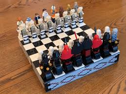 lego star wars 1450 piece chess set and