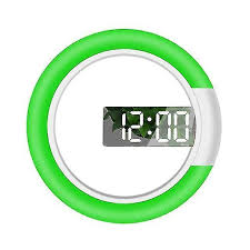 3d Led Wall Light Clock Digital Clock