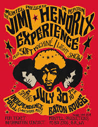 Great savings & free delivery / collection on many items. The Jimi Hendrix Experience Baton Rouge Concert Poster Painting By John Farr