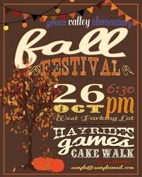 Fall Festival Ideas Fall Festival Poster Advertisement
