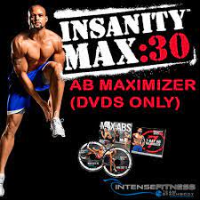insanity max 30 ab maximizer dvds only