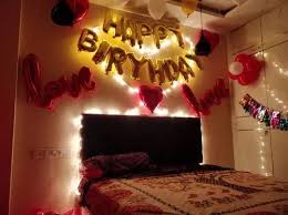 room decoration for surprise party at