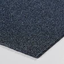 foss floors spygl 24 x24 l and stick indoor outdoor carpet tiles 15 box ocean blue 24 x 24