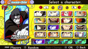 Naruto Shippuden Ultimate Ninja Heroes 3 All Characters - YouTube