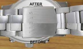 how to polish a stainless steel watch