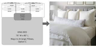 Bed Pillows Bed Pillow Arrangement