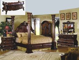 Sale ends in 2 days. Traditional Canopy Bed Marble Bedroom Set Shop Factory Direct