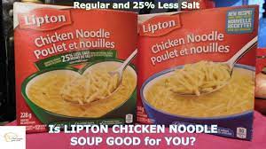 is lipton en noodle good for you