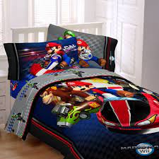 Mario Kart Wii Comforter Set