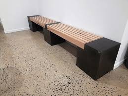 3m Custom Concrete Bench Seat With