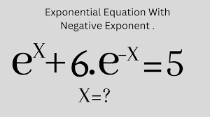 Exponential Equation With Natural Log
