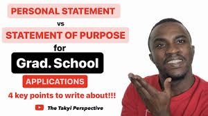 purpose vs personal statement