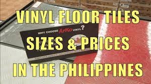 vinyl floor tiles sizes s in