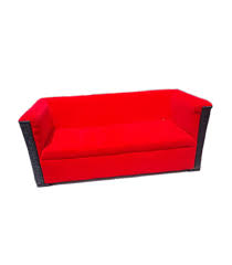 One Two Three Seater Sofa Chair Red